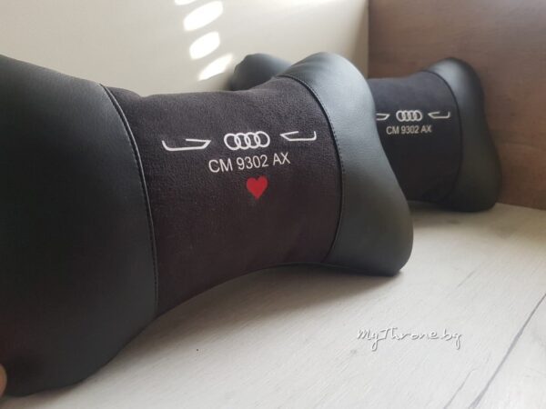 Audi® Персонализирана Възглавничка за комфорт и правилна стойка+ цветове