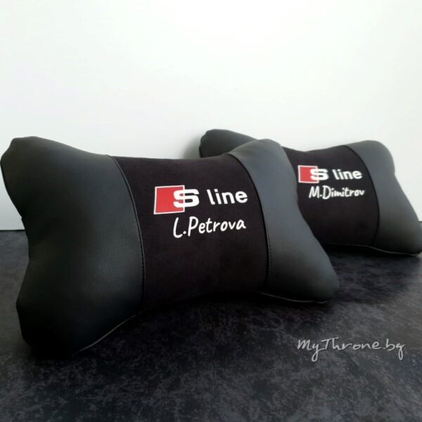 Audi S line Възглавничка за комфорт и правилна стойка+ цветове