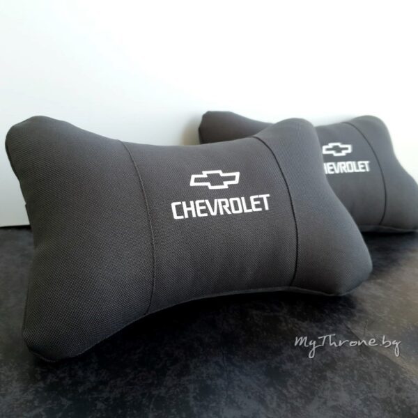 Chevrolet цветно лого Възглавнички за комфорт и правилна стойка+ цветове