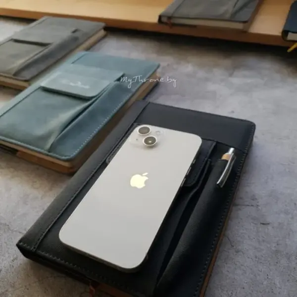 Персонализиран Тефтер-Органайзер с джоб за телефон