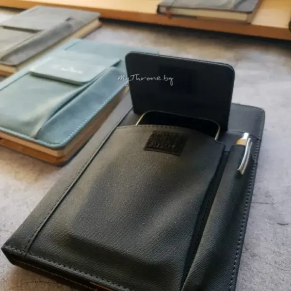 Персонализиран Тефтер-Органайзер с джоб за телефон